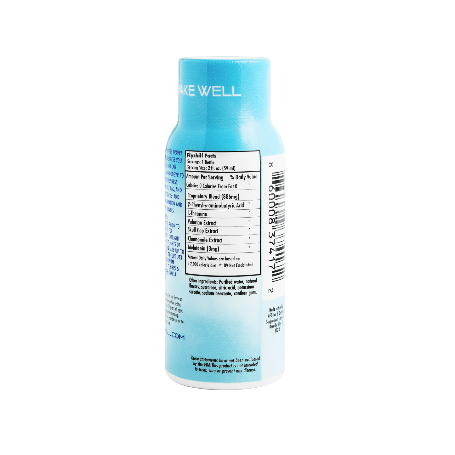 FLYCHILL TRAVEL WELLNESS SHOT 12-PK